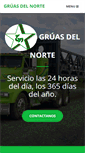 Mobile Screenshot of gruasdelnorte.com.mx