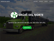 Tablet Screenshot of gruasdelnorte.com.mx